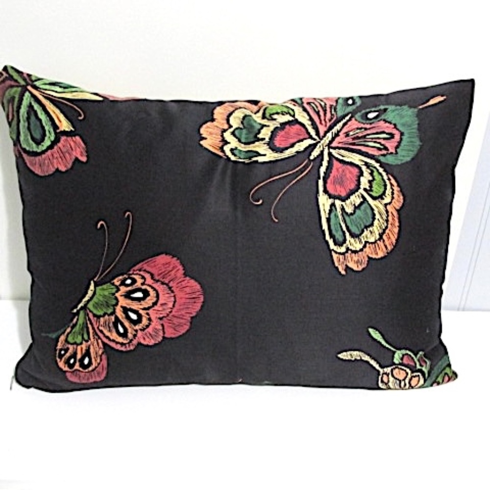 Hand Made Butterfly Pillow Case